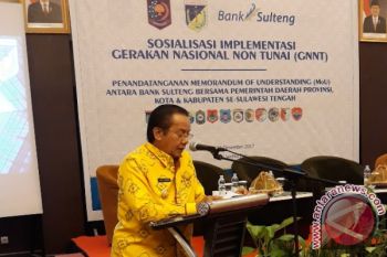BI Sulteng: program gerakan nasional nontunai berkembang baik