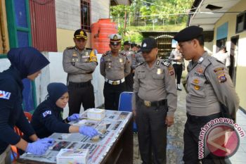 300 Personel Polres Arosuka Lakukan Tes Urine, Hasilnya Negatif