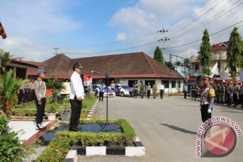 Polres Solok Kota Kerahkan 350 Personel untuk Pengamanan Natal dan Tahun Baru