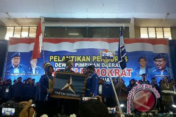 Hinca Panjaitan lantik pengurus DPD Demokrat Papua