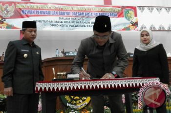 DPRD Kota Palangka Raya Sahkan Lima Perda