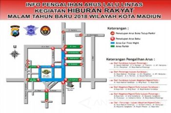 Pemkot-Polresta Madiun Gelar "Car Free Ngiht" 2018