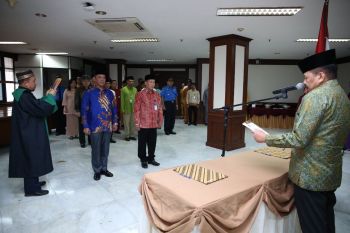 Lukita Lantik Dua Orang Pejabat Eselon II