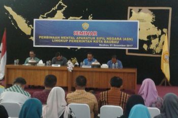 Pemkot Baubau Gelar Seminar Pembinaan Mental ASN