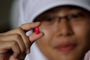 1000 tablet Fe Diminum Remaja Putri Serentak di CFD Pekanbaru