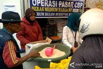 3.000 ton beras digelontorkan untuk OP di Banyumas