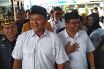 PILGUB LAMPUNG- Mustafa-Ahmad Jajuli mendaftar ke KPU