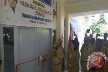 Sekda resmikan gedung perawatan TB-MDR RSUD Mimika