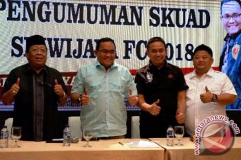 Sriwijaya FC resmikan 27 pemain musim 2018