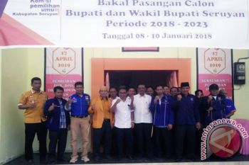 Edi Riswan - Sutoyo Daftar Pilkada Seruyan