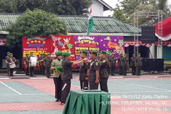 Burhanuddin Jabat Dandim 0411 Lampung Tengah 