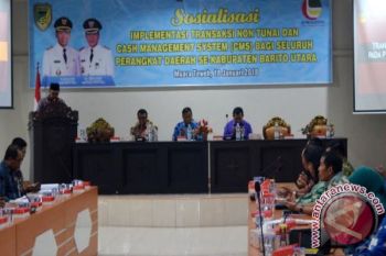 Pemkab Barito Utara Sosialisasikan Transaksi Nontunai