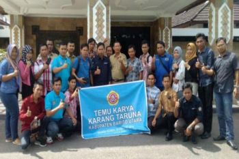 Roby Cahyadi Terpilih Ketua Karang Taruna Barut