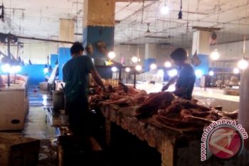 Stabil, harga daging sapi di Kendari