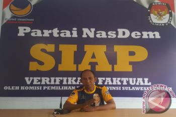 Nasdem Sulteng Yakin Lolos Peserta Pemilu 2019