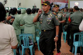 Pangdam Udayana Benny Susianto ke PLBN Motamasin