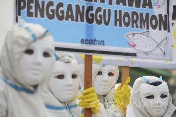 Aksi Ecoton Jembatan Sepanjang