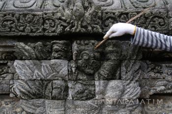 Perawatan Relief Candi Tegowangi