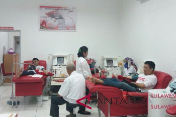 PMI Makassar kekurangan stok golongan darah A
