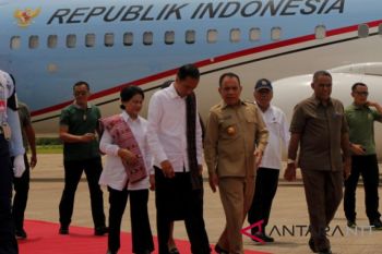 Presiden Jokowi Tiba di NTT