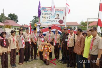 Ratusan Siswa di Lamandau Ikuti Kemah Bhakti Lomba Prestasi Pramuka