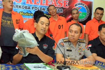 Dalam Sepekan, Polda Sumbar Tangkap Delapan Terduga Pengedar Narkoba