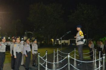 67 personel polda sulteng naik pangkat