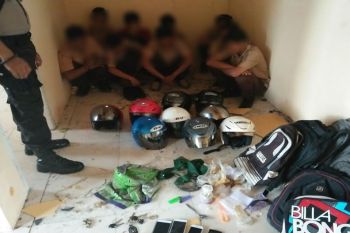 Pelajar Pemabuk, Satu Kabur 9 Berhasil Diamankan Polisi