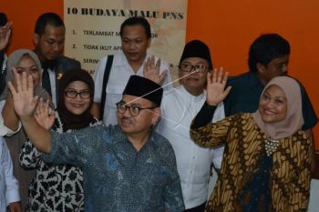 Sudirman Said-Ida Fauziah mendaftar ke KPU Jateng