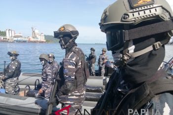 Lantamal Jayapura mantapkan kesiapan prajurit Pamtas-Pamrahwan