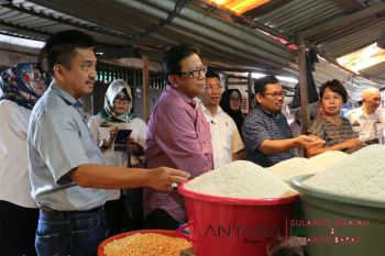 Pantau beras DPRD Sulsel sidak pasar tradisional