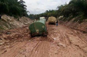 PBS Diminta Bantu Perbaikan Jalan Rusak di Kotawaringin Timur