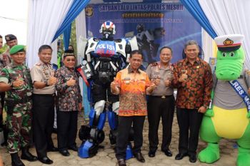Kapolda Lampung resmikan inovasi Satlantas Polres Mesuji