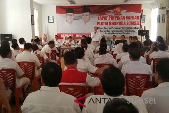 KPU Sumsel verifikasi faktual Partai Gerindra