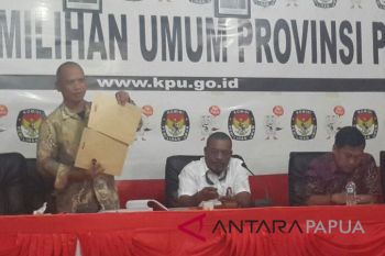 KPU umumkan hasil tes kesehatan paslon Pilgub Papua