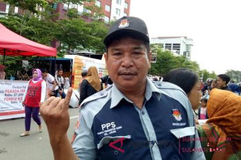 KPU Sosialisasi di Pantai Losari