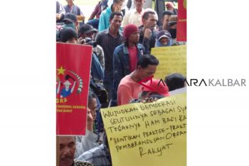 Warga  Punggur desak pengembang hentikan perampasan tanah