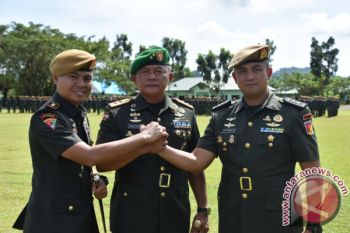 Letkol  Iron Prasetyo jabat Danyon Armed Bogani