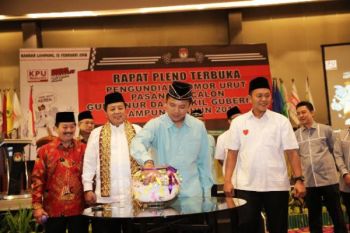 Petahana Ridho-Bachtiar Dapat Nomor Urut 1