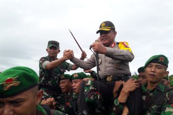 Pangdam Udayana ikut apel di Mapolda NTB