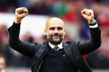  Pep raih gelar perdana di Inggris