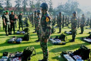 251 taruna Akmil latihan Pramuka Yudha