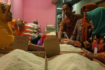Pemkot tekan harga beras lewat OP
