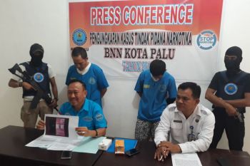 BNNK Kota Palu gagalkan pengiriman sabu ke Tolitoli