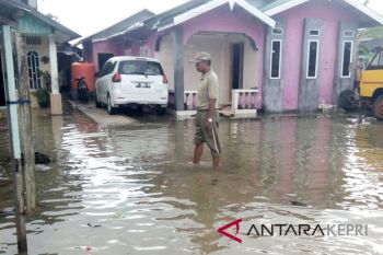Sejumlah daerah di Karimun dilanda banjir rob