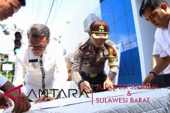 Bupati Bantaeng resmikan pos layanan lalu lintas terpadu