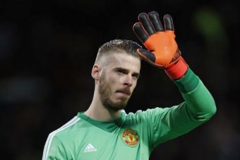 David De Gea mentahkan serangan pemain Sevilla