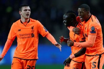 Liverpool permalukan Porto lima gol tanpa balas