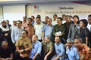 Forum Pemred sepakat jaga objetivitas pemberitaan
