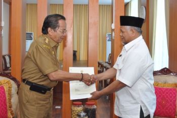 BPK Sulteng lapor gubernur soal pemeriksaan awal LP-APBD 2017